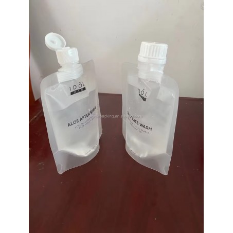 hot sales plastic stand up pouch for hand washing liquid